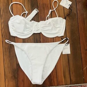 NWT WHITE BIKINI